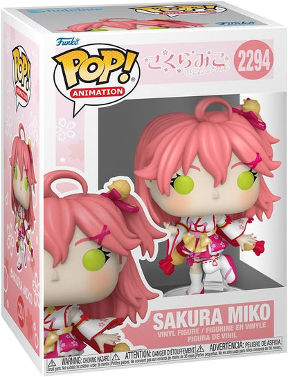 Funko Pop! Animation: Hololive Production (2294) Sakura Miko - Vinyl Figure 9cm