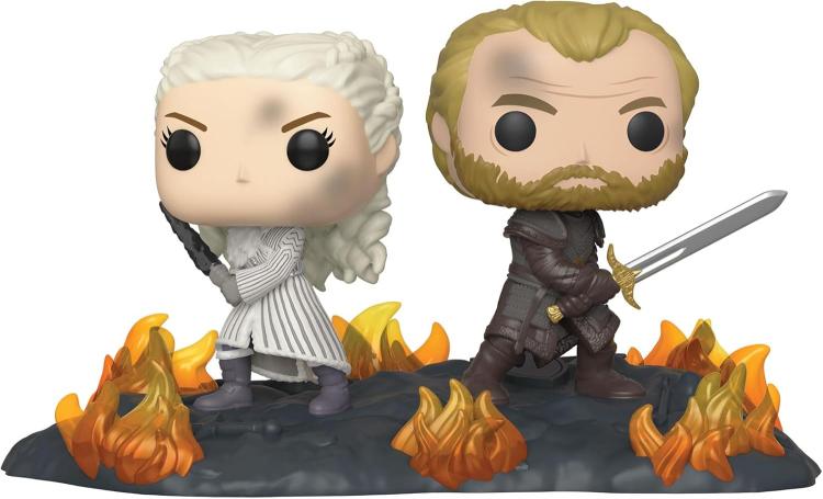 Funko Pop ! Game Of Thrones - (86) Daenerys & Jorah With Swords B2B Vinyl Figure