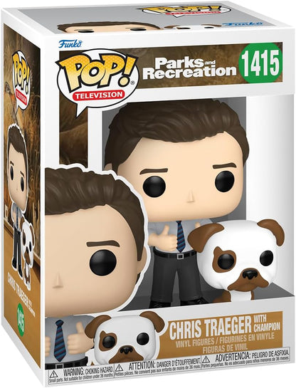 Funko Pop - Park and Recreation (1415) Chris Traeger - Figure 9cm