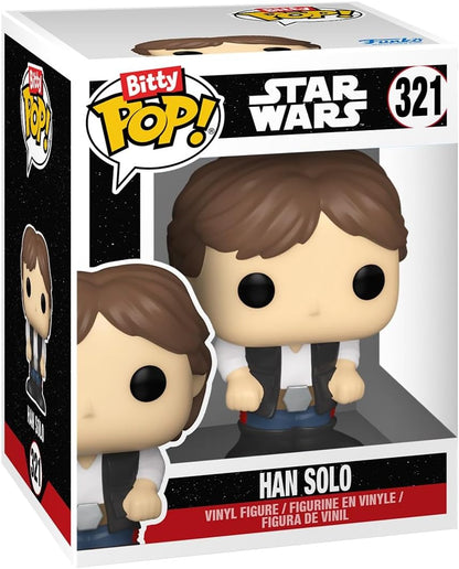 Funko Bitty Pop! Rides: Star Wars - Han Solo & The Millennium Falcon Mini Figure 5cm