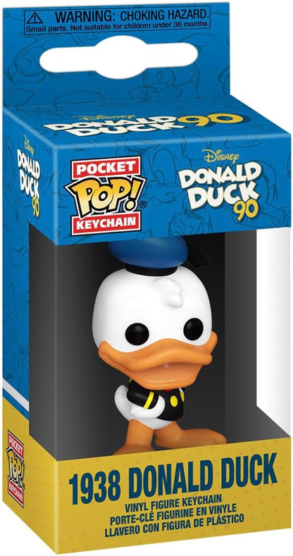 Funko Pocket Pop! Keychain: Disney Donald Duck 1938 - Mini Figure 4cm