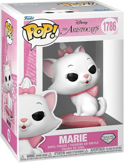 Funko Pop ! Disney The Aristocats - (1786) Marie Figure (Gli Aristogatti) Special Diamond 9cm