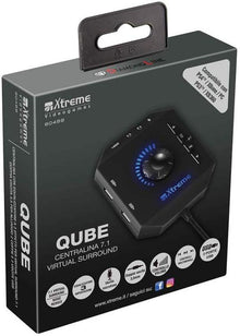 Xtreme Qube Sound Box 7.1 Virtual Surround Centralina Ps4 Ps3 Xbox One Pc Switch