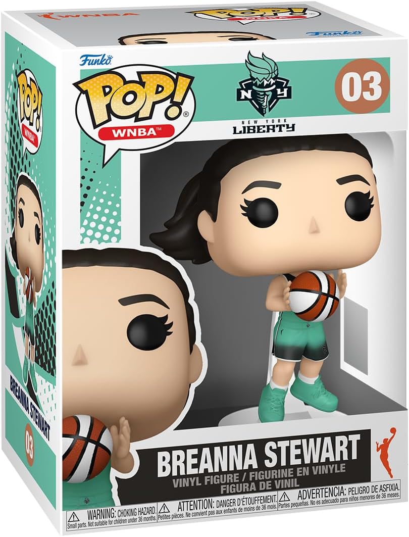 Funko Pop ! WNBA - New York Liberty (03) Breanna Stewart Vinyl Figure 9cm