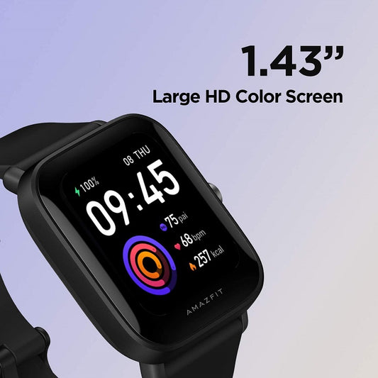 AMAZFIT BIP U PRO SMARTWATCH OROLOGIO FITNESS ALEXA LCD IMPERMEABILE,GPS/NERO