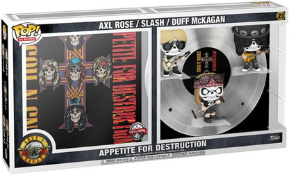 Funko Pop! Albums 23 Guns N' Roses Destruction Axl Roses Slash Duff Mckagan (23)