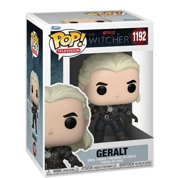 Funko Pop ! Tv Netflix The Witcher - (1192) Geralt Figure Vinyl 9Cm Television