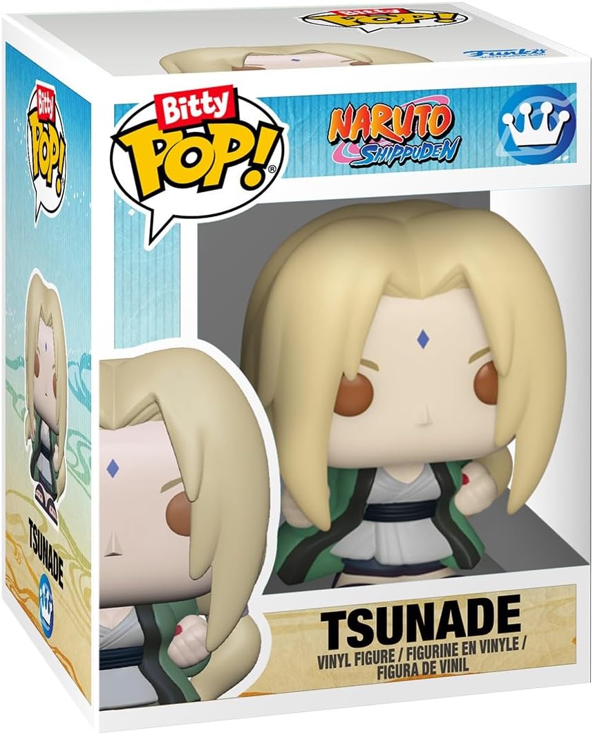 Funko Bitty Pop! Naruto Shippuden (4 Pack) w/ Bitty Display - Mini Vinyl Figure 2cm
