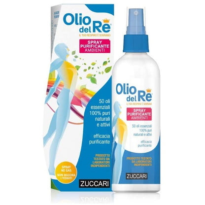 Zuccari Olio Del Re Spray 150Ml Purificante Ambienti Purificatore Aria Naturale