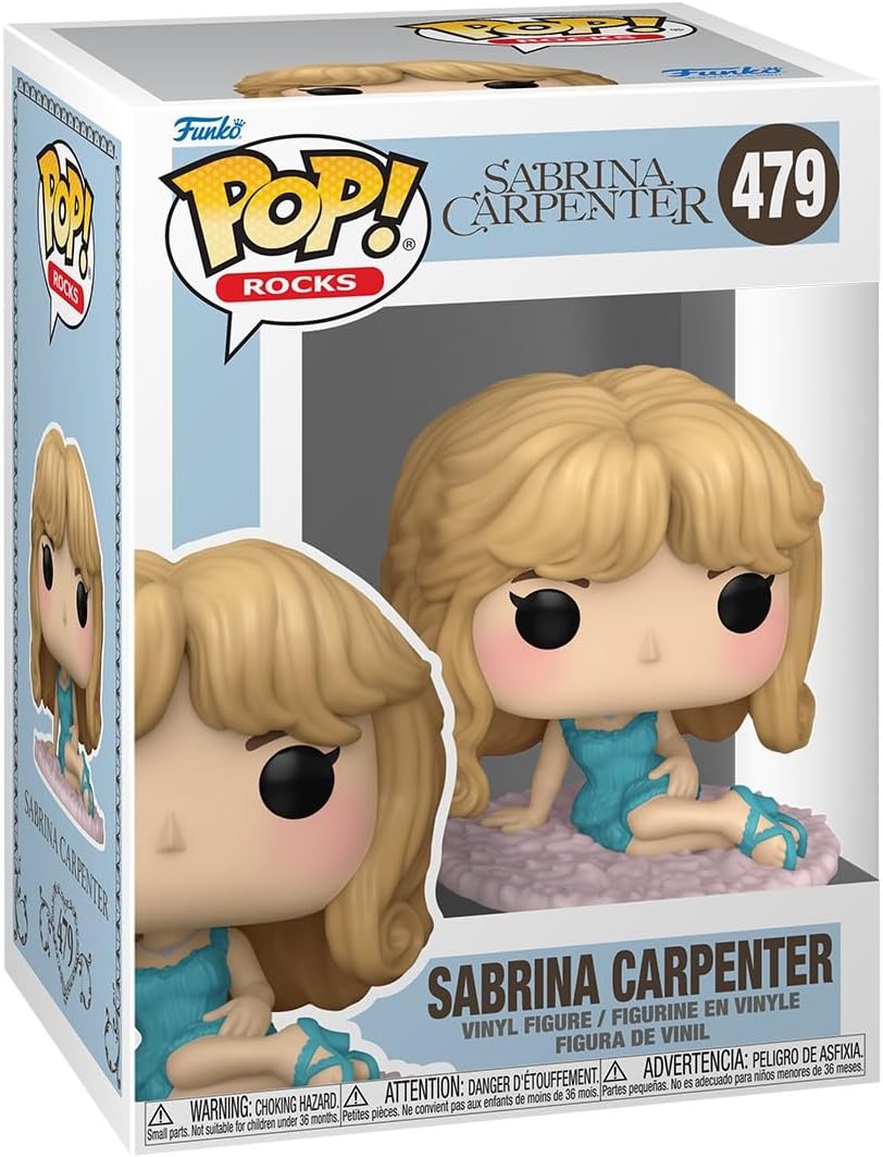 Funko Pop ! Rocks Sabrina Carpenter - (Night Gown) - (459) Figure Vynil 9cm
