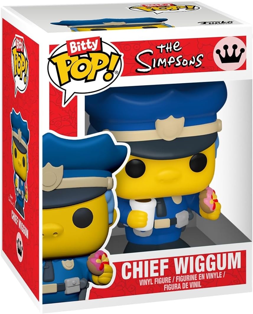 Funko Bitty Pop! The Simpson (4 Pack) w/ Bitty Display Chase Edition - Mini Vinyl Figure 2cm