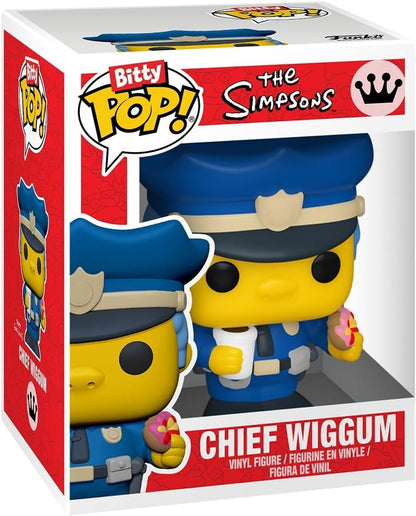 Funko Bitty Pop! The Simpson (4 Pack) w/ Bitty Display Chase Edition - Mini Vinyl Figure 2cm
