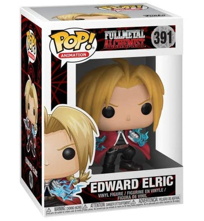 Funko Pop ! Animation Fullmetal Alchemist - Edward Elric (391) Figure Vinyl 9Cm