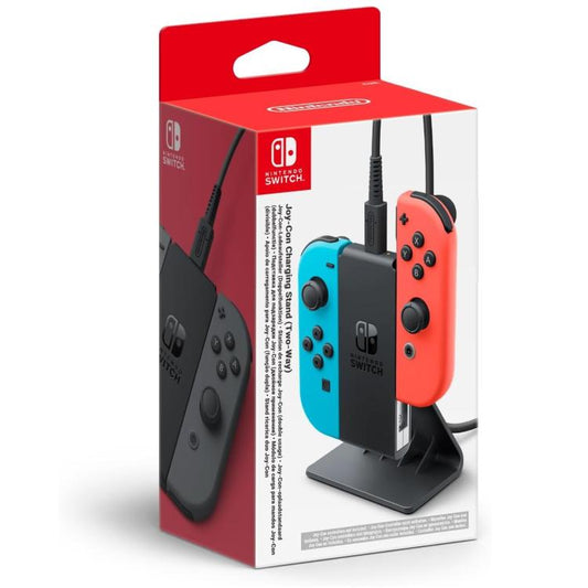 Nintendo Switch Stand Di Ricarica Duo Joy-Con Ufficiale Stazione Ricarica Pad