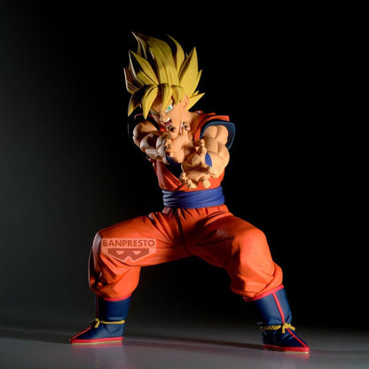 Banpresto Grandista Dragon Ball Z: Son Goku Super Saiyan Statua Da Collezione - Figure 26cm PVC