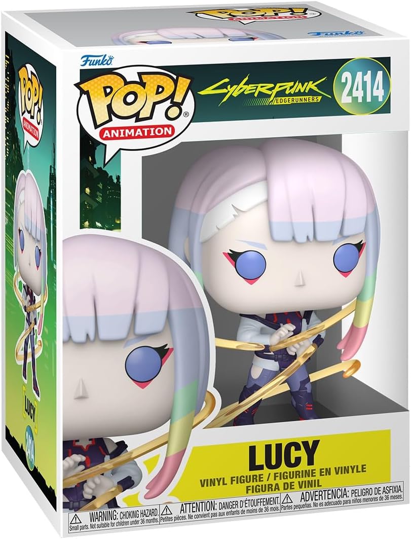 Funko Pop! Animation: Cyberpunk Edgerunners (2414) Lucy - Vinyl Figure 9cm