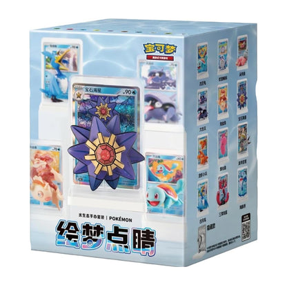 Pokemon - Dream Drawing 151 Vol.2 - Figurine Blind Gift Box + 2 Pacchetti da 5 Card CCG TCG- CHN (Prodotto da collezione) (Edizione Cinese)
