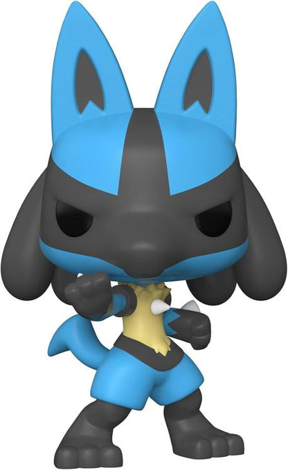 Funko Pop ! Games Pokemon - Lucario (863) 25 Cm Vinyl Figure Da Collezione