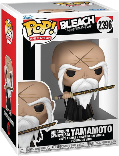 Funko Pop! Animation: Bleach Thousand Year Blood War (2396) Shigekuni Genryusai Yamamoto - Vinyl Figure 9cm