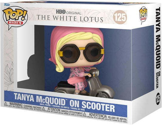 Funko Pop ! Rides - The White Lotus (125) Tanya McQuoid On Scooter 15cm