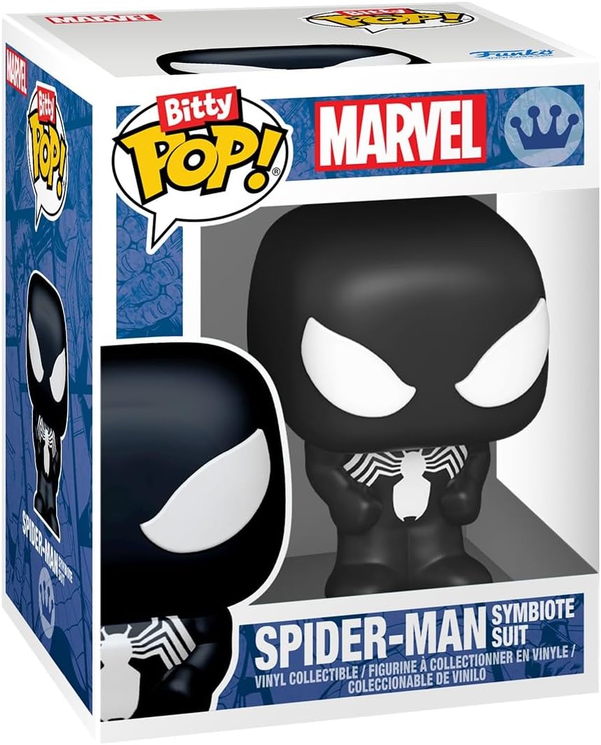 Funko Bitty Pop! Marvel Spiderman 4 Pack Peter Parker/Spiderman Limited Chase