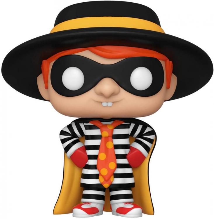 Funko Pop Ad Icons Mcdonald'S (87) Hamburglar Pop Vinyl Figure Hamburger Mask