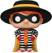 Funko Pop ! Ad Icons Mcdonald'S - (87) Hamburglar Vinyl Figure Hamburger Mask