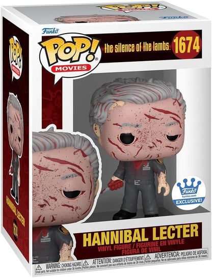 Funko Pop ! Movies Il Silenzio Degli Innocenti - (1674) Hannibal Lecter Bloody Exm