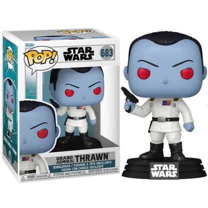 Funko Pop ! Star Wars (683) Grand Admiral Thrawn Vinyl Figure 9Cm Statuetta