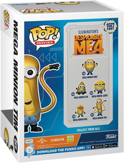 Funko Pop ! Movies Cattivissimo Me 4 - (1557) Mega Minion Tim Super Minions 4