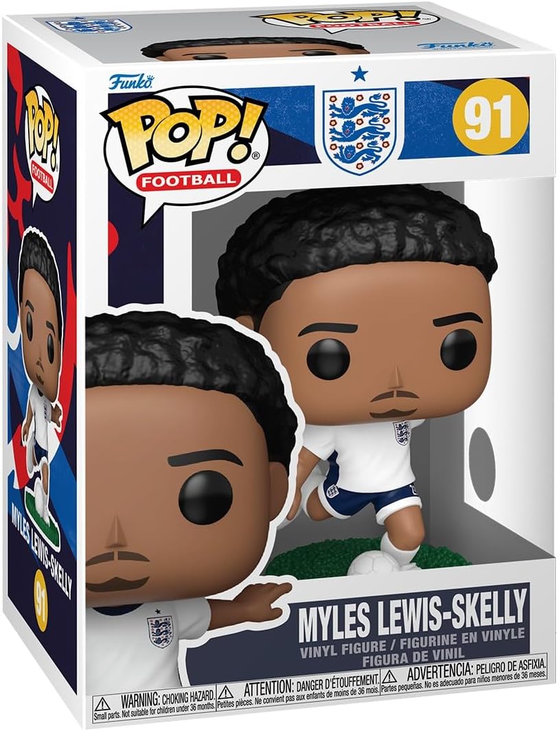 Funko Pop! Football: England (91) Myles Lewis-Skelly - Vinyl Figure 9cm