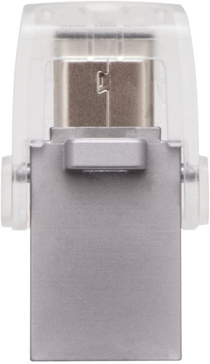 Kingston Pendrive 128Gb Micro Duo Otg Type-C Dtduo3C/128Gb Usb 3.1 Chiavetta Pc