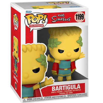 Funko Pop ! The Simpson - (1199) Bartigula Bart Vinyl Figure 9Cm Emperior Roman