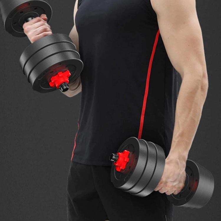 Kit Manubri Bilanciere Dumbbell Set Pesi Regolabili Componibili Da Palestra 40Kg