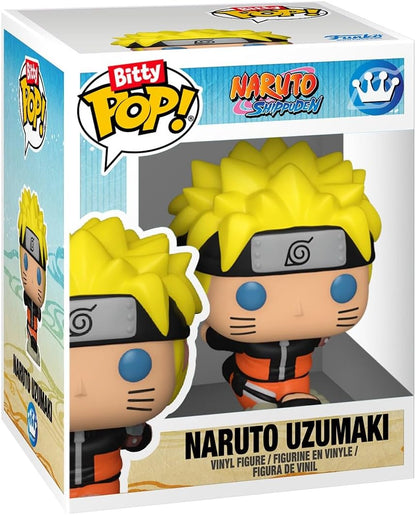Funko Bitty Pop! Naruto Shippuden (4 Pack) w/ Bitty Display - Mini Vinyl Figure 2cm