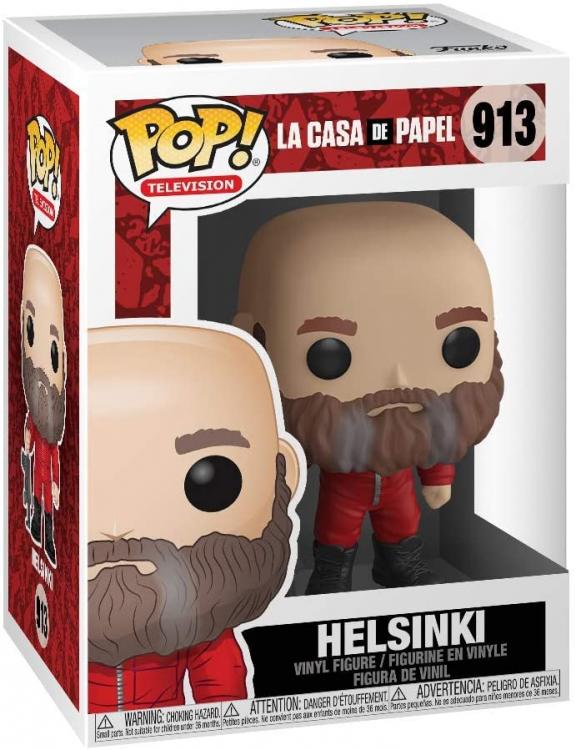 Funko Pop ! La Casa De Papel - (913) Helsinki Figure La Casa Di Carta Vinyl 9Cm