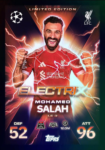 Topps Match Attax Extra 2025 / 2026 X Tin Carte Calcio UEFA Champions League