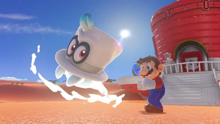 Super Mario Odyssey Nintendo Switch Videogioco Italiano Gioco Odissey Pal Nuovo
