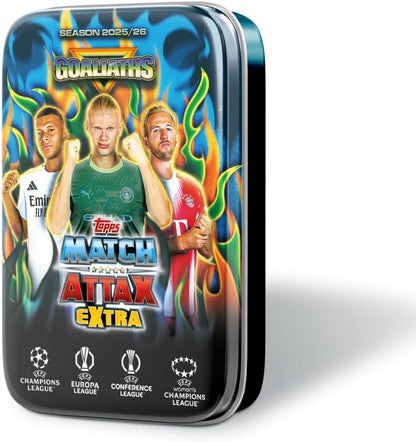 Topps Match Attax Extra 2025 / 2026 Mega Tin Carte UEFA Champions League