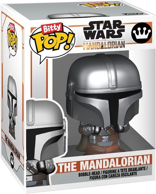 Funko Bitty Pop! Star Wars: Mandalorian N1 Starfighter Grogu Vinyl 4cm