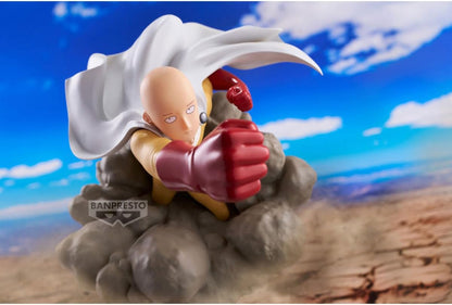 Banpresto One Punch Man: Saitama Statua Da Collezione - Figure 15cm PVC