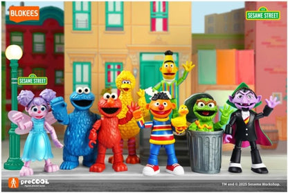 Blokees Muppets - Precool Series - 123 Sesame Street Vol 1 (Box Intero) - Model Kit - 8 Action Figure a Sorpresa 74840