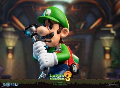 First 4 Figures Luigi' S Mansion 3 Deluxe Collector 23Cm Statua Da Collezione 9"