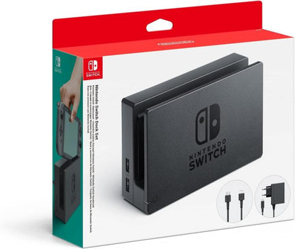 Nintendo Switch Dock Set - Base + Adattatore + Alimentatore + Cavo Hdmi Per Tv