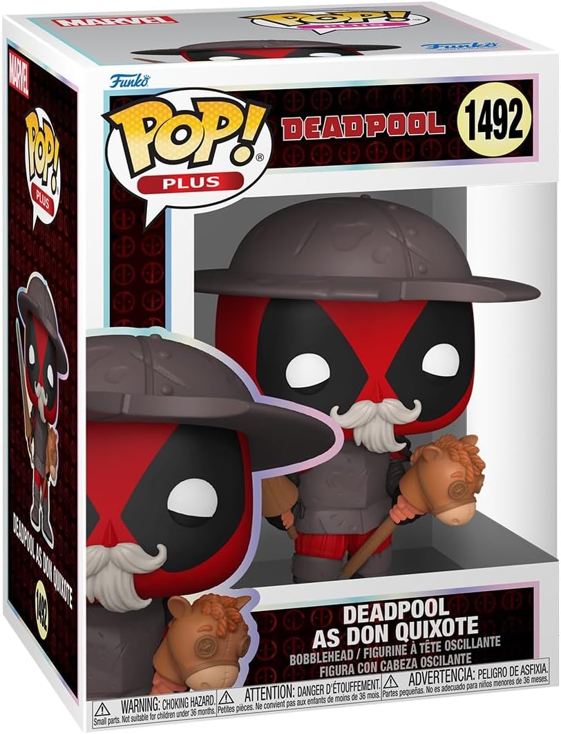 Funko Pop ! Plus - Deadpool (1492) Deadpool as Don Quixote Vinyl 9Cm