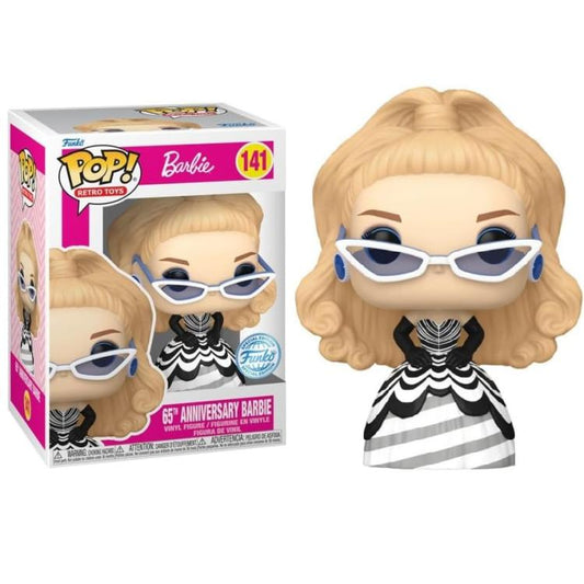 Funko Pop ! Retro Toys Barbie 65Th - (141) Barbie Special Oufit Vinyl Figure 9Cm