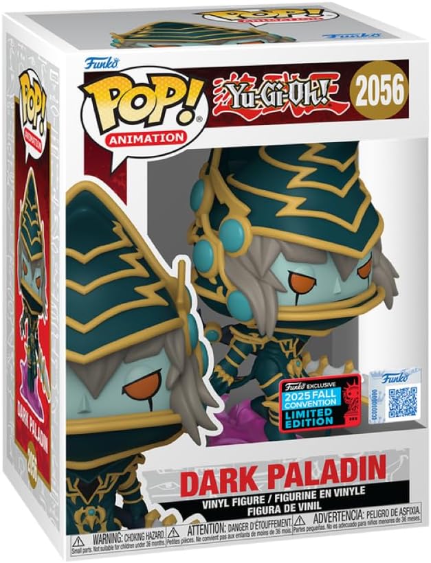 Funko Pop! Animation: Yu-Gi-Oh! (2056) Dark Paladin - Limited Edition Vinyl Figure 9cm