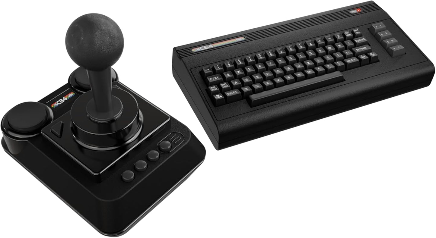 The C64 Mini Black Edition - Console Commodore Arcade HDMI (Edizione Limitata) Retro Games