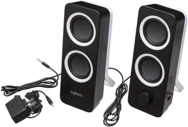 Logitech Speaker 2.0 Z200 10Watt Pc Audio Stereo Completo Jack Audio 3.5Mm Nero