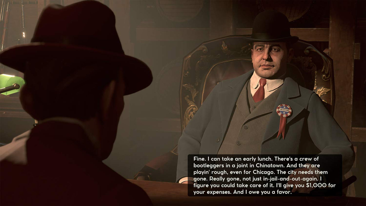 Empire Of Sin - Day One Edition Ps4 Gioco Pal Italiano Playstation 4 Nuovo